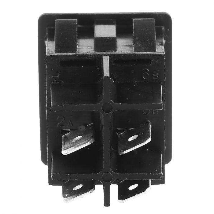 Interruttore a Bilanciere Verde Con Luce 6A 250V SPST da Pannello
