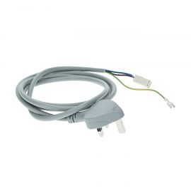 Washing Machine Mains Power Cable - 2m - 3 Core - 1mm