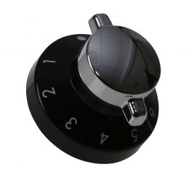 Belling New World Stoves Cooker Control Knob - Silver