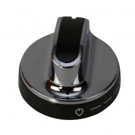 Belling New World Stoves Cooker Control Knob - Black/Chrome