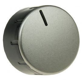Bosch Neff Siemens Cooker Control Knob - Black/Silver
