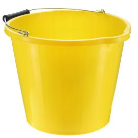 Jegs 14 Litre Yellow Builders Bucket