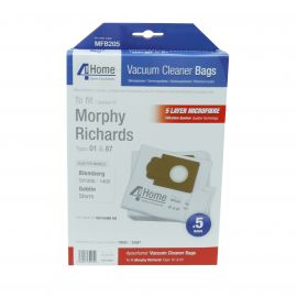 Morphy Richards Vacuum Cleaner Microfibre Bag (Pack of 5)