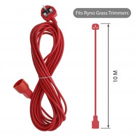 Ryno Grass Trimmer Mains Cable - 10m - TODXD1