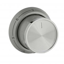 Beko Cooker Hob Control Knob - Silver