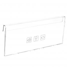 Beko Freezer Middle Drawer Front Cover  - 405mm x 170mm