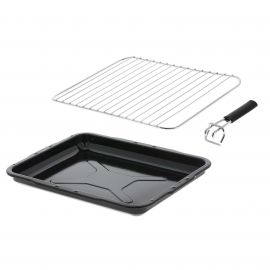 Stoves Cooker Grill Pan - 387mm x 300mm x 39mm