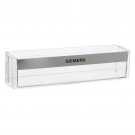 Siemens Fridge Door Lower Bottle Shelf - 485mm x 150mm x 155mm