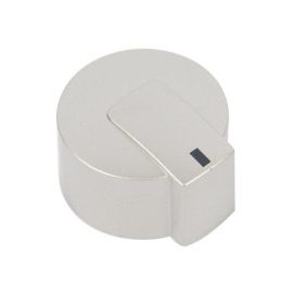 Oven Hob Control Knob Silver 