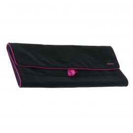 Dyson Air Wrap Hair Styler Travel Pouch - Black & Fuchsia