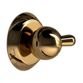 Britannia Cooker Oven Control Knob - 4 Function - Brass 