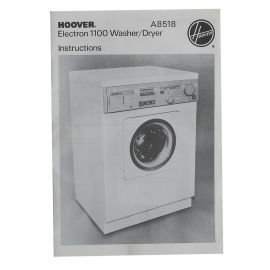 Washing Machine Instruction Book - A8518