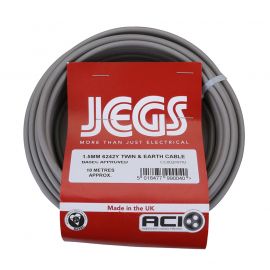 Jegs 10m 1.5mm 6242Y Twin And Earth Flex