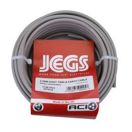 Jegs 10m 2.5mm 6242Y Twin And Earth