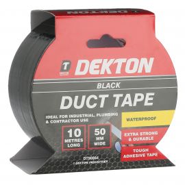 Dekton Black Duct Tape - 10m