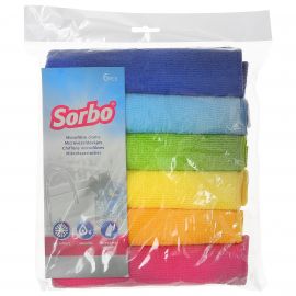 Sorbo Microfibre Cloths (Pack of 6)