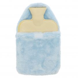 Jegs Grey Fur Covered Hot Water Bottle