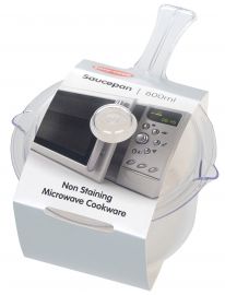 Easy Cook 0.6 Litre Microwave Saucepan And Lid Cle