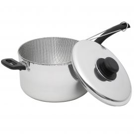 Jegs Chip Pan & Basket - 9 Inch