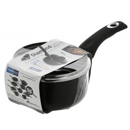 Jegs 16Cm Non Stick Saucepan And Glass Lid
