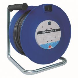 Jegs Bg 4 Gang 13Amp 30 Metre Extension Reel And Therma