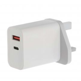 Jegs UK Mains Plug - USB & USB-C