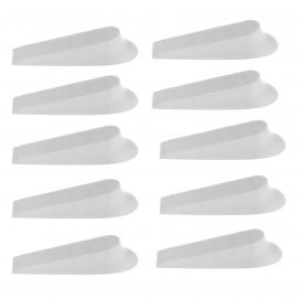 Jegs PVC White Door Wedges (Pack of 10)