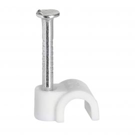 Jegs Box 100 3.5mm Bt Cable Clips White