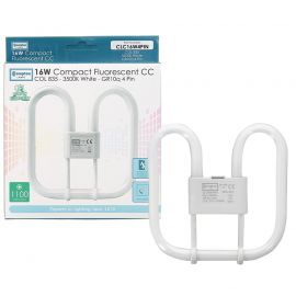 Crompton 16W 4 Pin 2D White Bulb