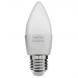 Lyveco LED 6W Candle Bulb - ES - C37 - Warm White