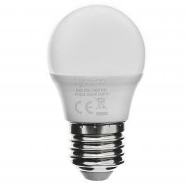 Lyveco 6W LED Round Bulb - ES - G45 - Warm White