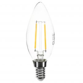 **4610**|LYVECO 2W SES LED FILAMENT CANDLE WARM WHITE