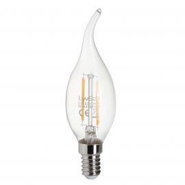 **4613**|LYVECO 2W SES LED FILAMENT CANDLE WICK WARM WHITE
