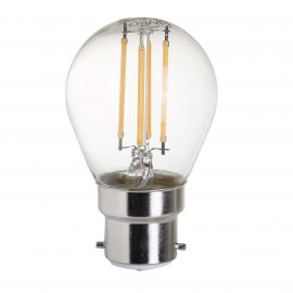 **4660**|LYVECO 4W BC CLEAR LED FILAMENT ROUND WARM WHITE