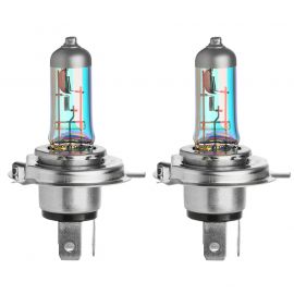 Brookstone 2Pc Blue Xenon H4 Headlight Bulb Set