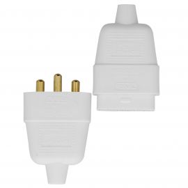 Jegs 10A 3 Pin Connector White