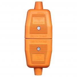 Jegs 10A 2 Pin Flex Connector Orange
