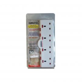 Jegs 4 Gang Switched Adaptor With Surge Protection