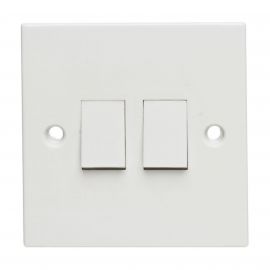 Jegs 2 Gang 2 Way Wall Switch