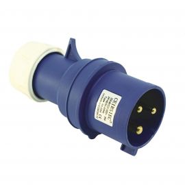 Jegs 2 P And E 32A 230V Industrial Plug Blue