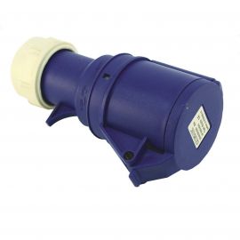 Jegs 2 P And E 32A 230V Ii Line Industrial Socket Blue