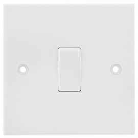 Jegs 10A Wall Switch - 1 Gang - 1 Way 