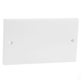 Jegs Double Blanking Plate White