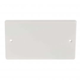 Jegs Double Blanking Plate White