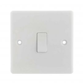 Nexus 1 Gang Wall Switch - 2 Way - 10A