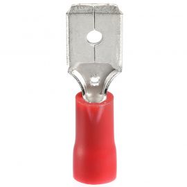 Jegs Pk10 Push On Male 1.5mm Red