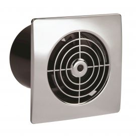 Jegs 4 Inch Timer Fan Chrome Square