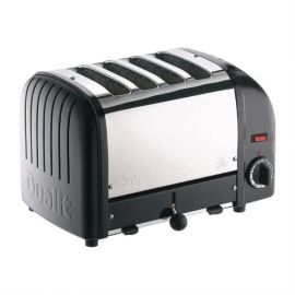 Dualit Vario 4 Slice Toaster - Black & Silver