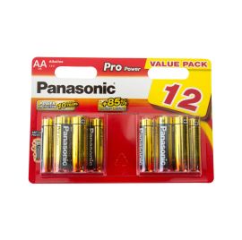 Panasonic Pro Power Alkaline Batteries Pack Of 12 - AA