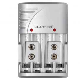 Lloytron Compact AA/AAA And 9V Battery Charger
